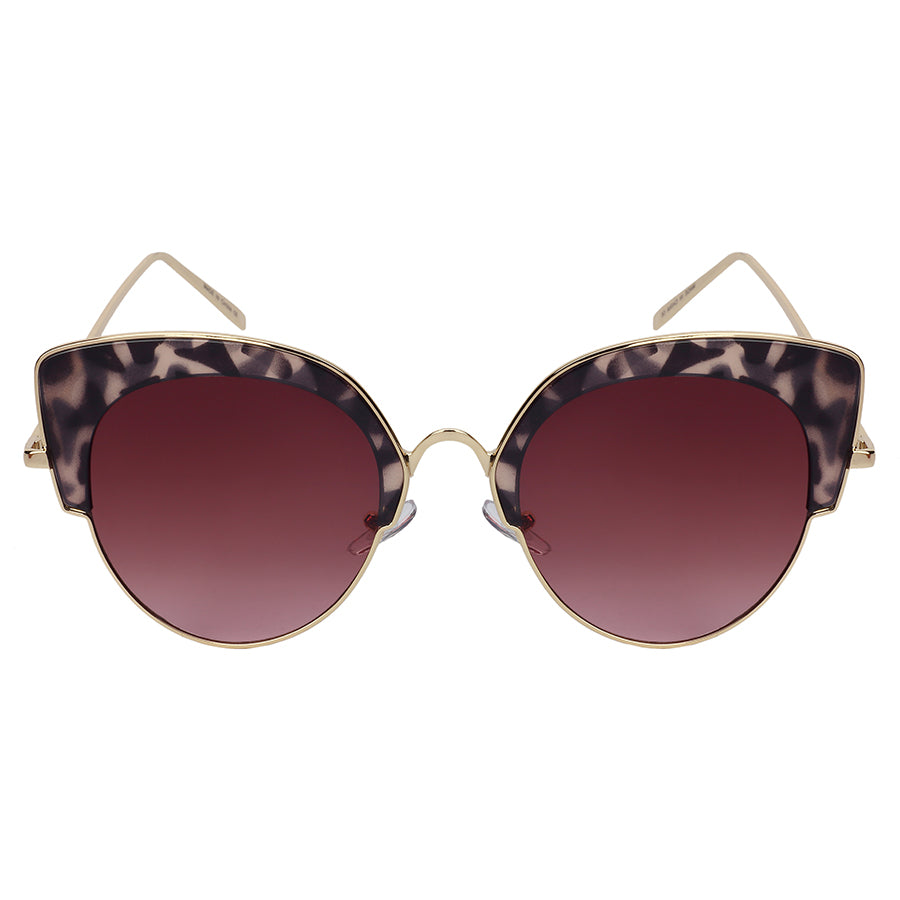 CATEYE WOMEN SUNGLASSES BULK 32194-FLOCR