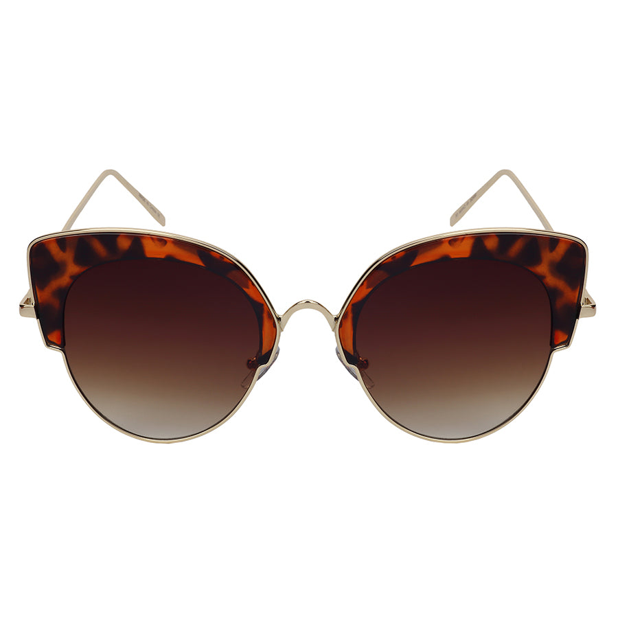 CATEYE WOMEN SUNGLASSES BULK 32194-FLOCR