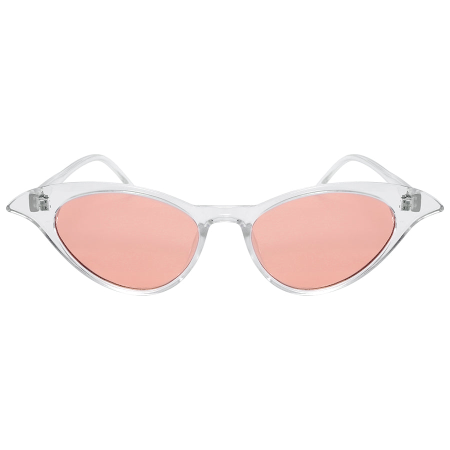 CAT EYE LADIES BULK WHOLESALE SUNGLASSES 34168-FLCR