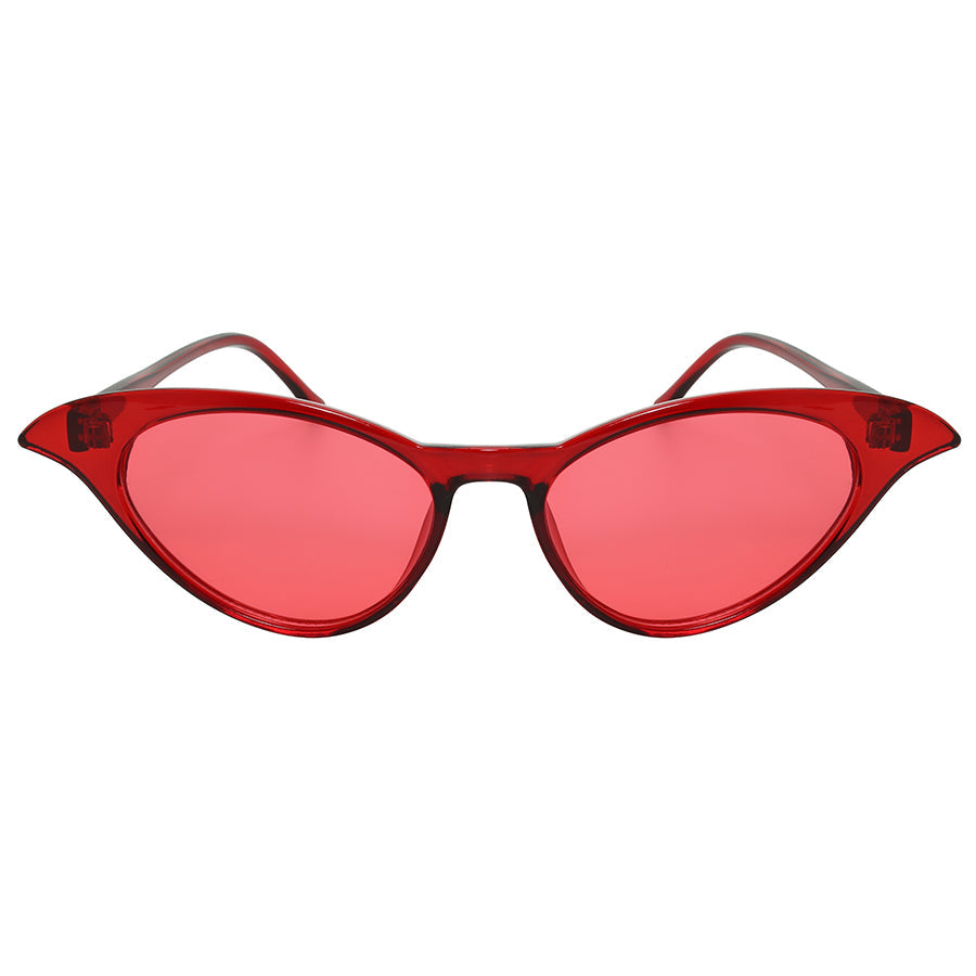 CAT EYE LADIES BULK WHOLESALE SUNGLASSES 34168-FLCR