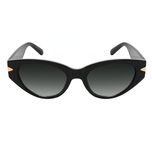 ROUND SMALL CAT-EYE LADIES SUNGLASS 34313-AP