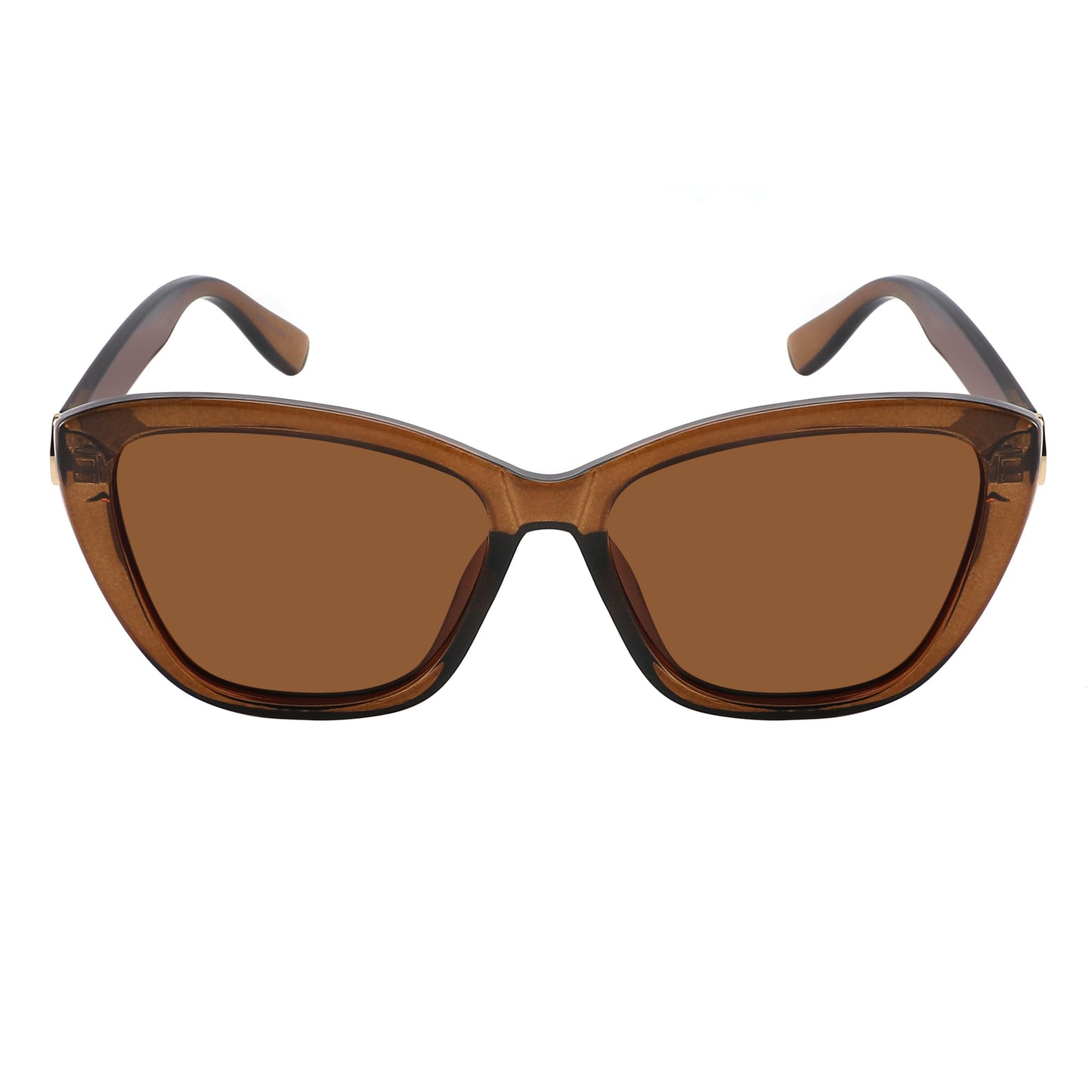 FASHION LADIES CAT EYE POLARIZED SUNGLASSES 34318-FLP