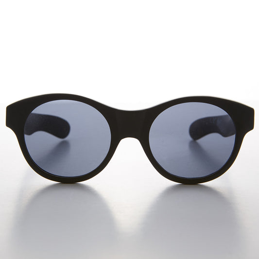 Classic Pantos Round Sunglass with Paddle Temples - Otto